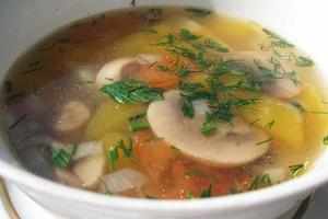 Суп из грибов