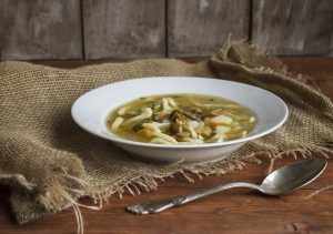 Рецепт приготовления супа из свежих вешенок