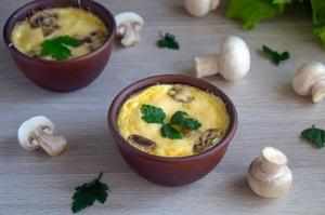 Классический рецепт жульена из шампиньонов с сыром