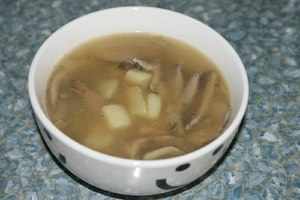 Рецепт супа из вешенок