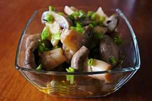 Использование грибов в салатах