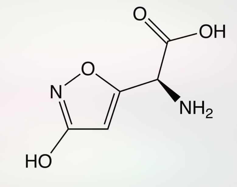 Схема химической формулы Иботеновой кислоты