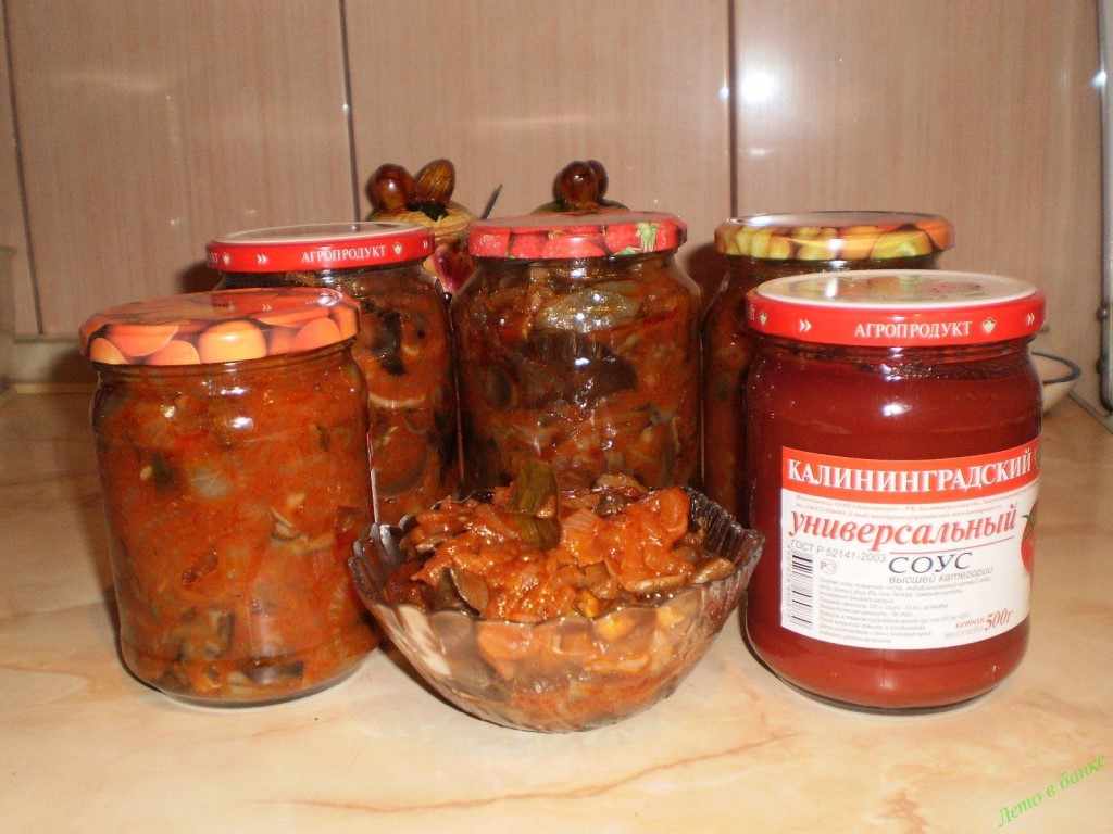 как приготовить опята в томатном соусе