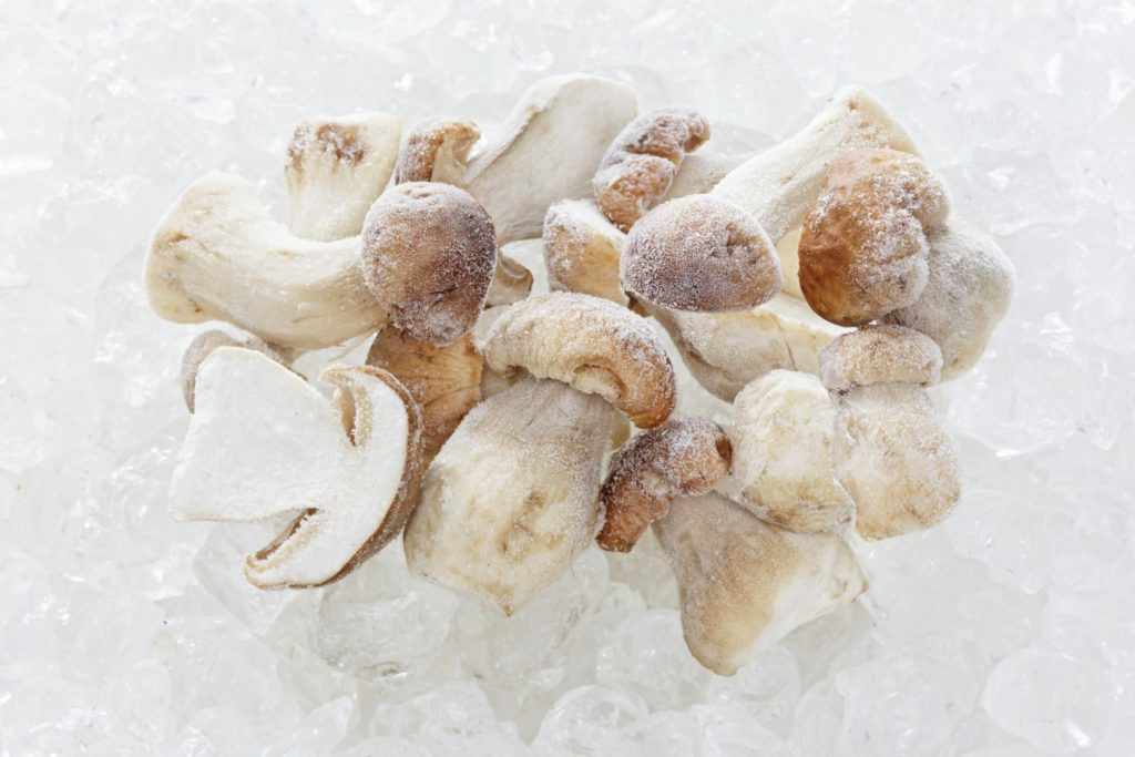 Сколько и как жарить белые грибы